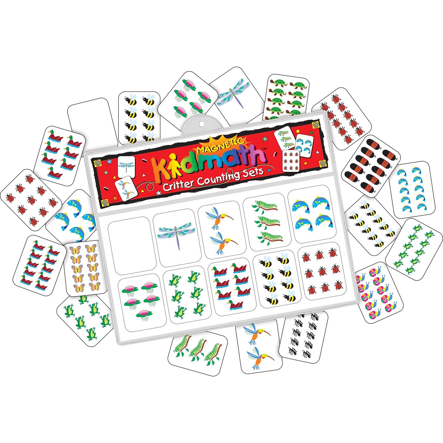 Barker Creek Learning Magnets Kidmath™ Critter Counting Set (LM1301)