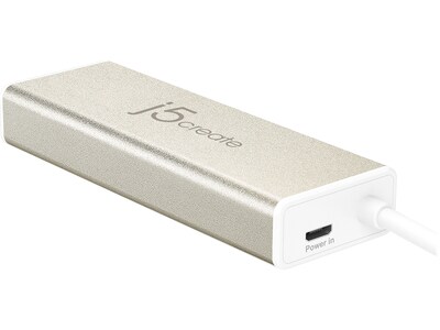 j5create 3-Port USB 3.0 Hub, Silver (JCH451)