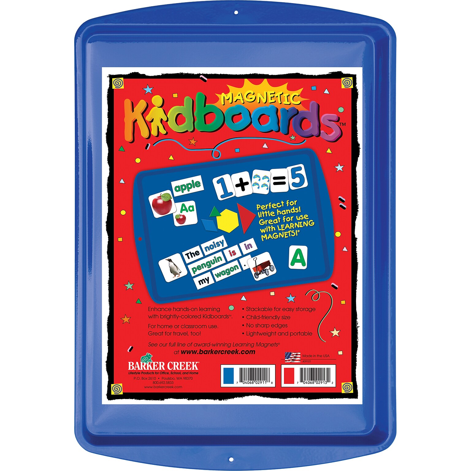 Barker Creek Learning Magnets Blue Kidboard (LM2911)