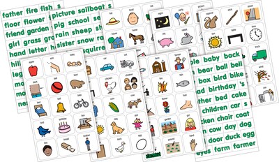 Barker Creek PCS Learning Magnets, 90 Nouns (LM3005)