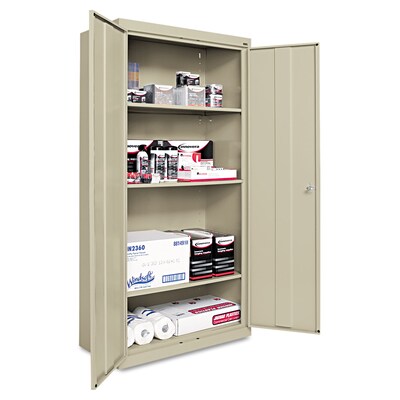 Alera 72 x 36 x 18 Economy Cabinet Putty