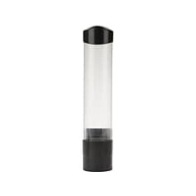 Mind Reader Cup Dispenser, Black/Transparent (WMCUP-BLK)