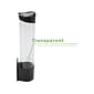 Mind Reader Cup Dispenser, Black/Transparent (WMCUP-BLK)