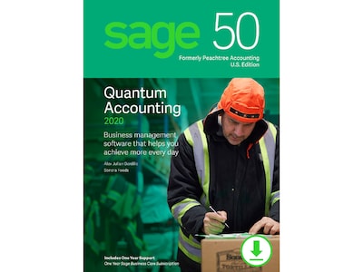 Sage 50 Quantum Accounting 2020 for 5 Users, Windows, Download (PTQ52020ESDCSRT)