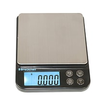 Brecknell EPB-3000G Series Digital Scale, Black/Silver, 6.61 lbs. Capacity