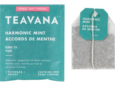 Teavana Harmonic Mint Decaf Tea Bags, 24/Box (11090996)