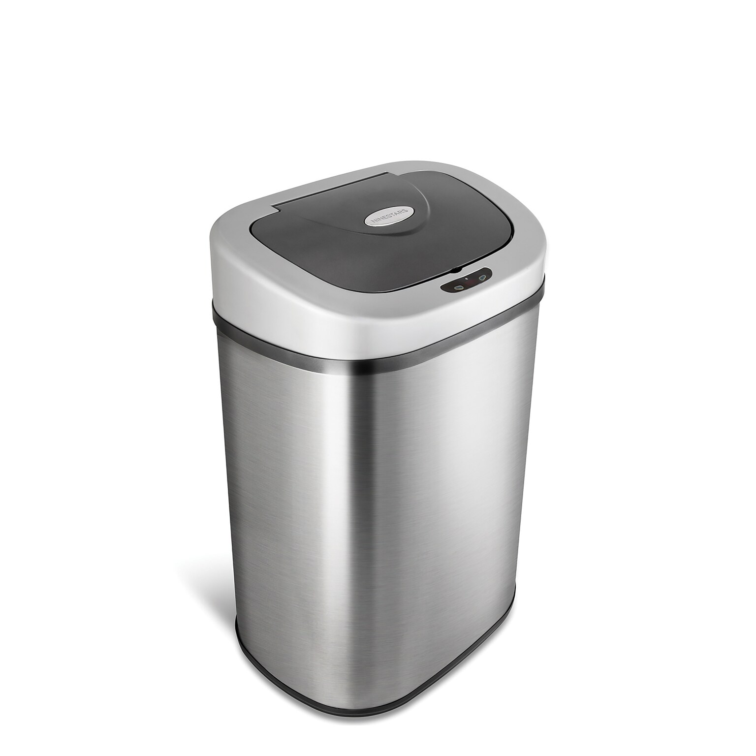 Nine Stars Stainless Steel Motion Sensor Trash Can, 21.1 Gallon (DZT-80-4)