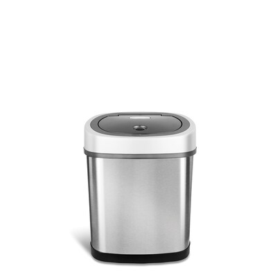 Nine Stars 3.2gal/12L Stainless Steel Motion Sensor Trash Can (DZT-12-9)