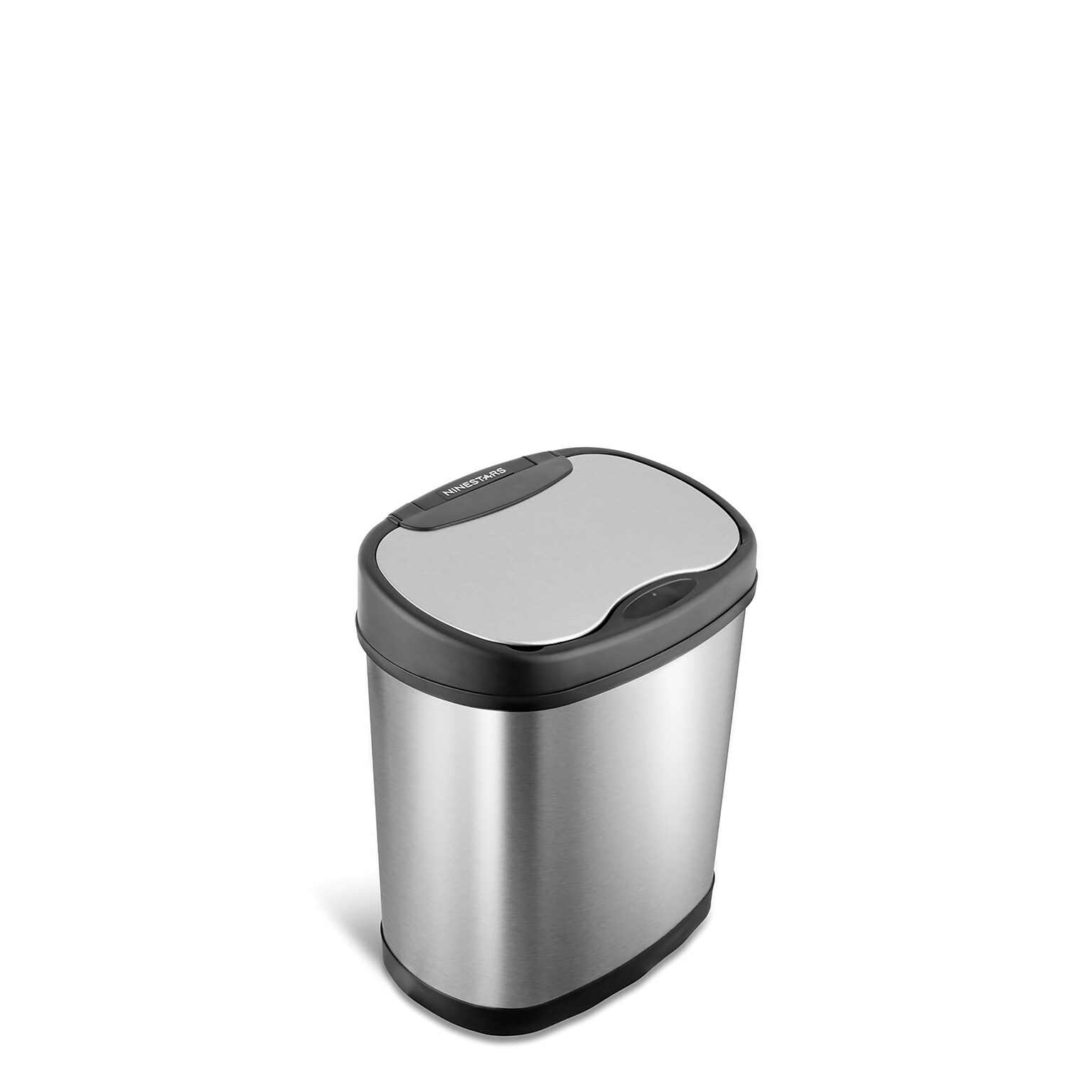 Nine Stars Stainless Steel Motion Sensor Trash Can, 3.2 Gallon (DZT-12-13)