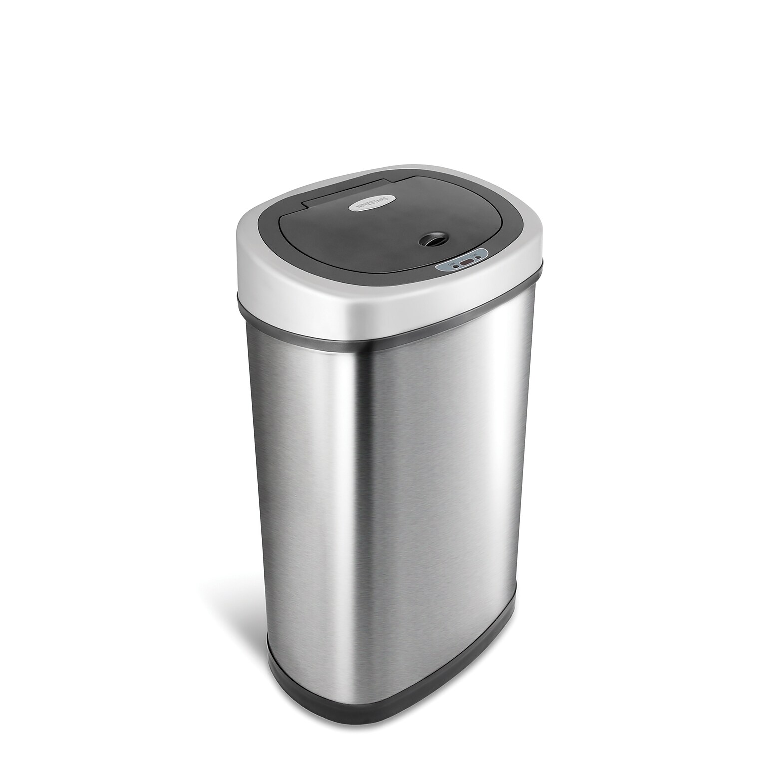 Nine Stars Stainless Steel Motion Sensor Trash Can, 13.2 Gallon (DZT-50-9)