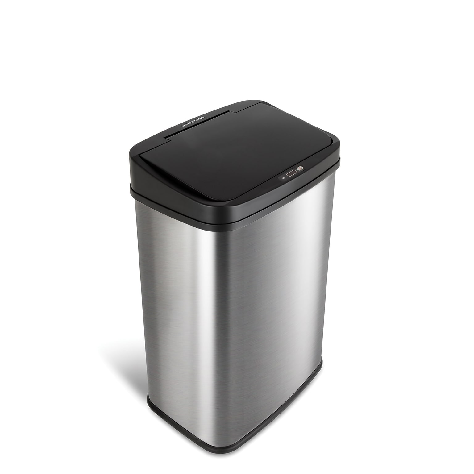 Nine Stars Stainless Steel Motion Sensor Trash Can, 13.2 Gallon (DZT-50-28)