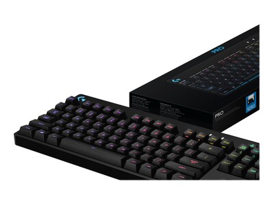 Logitech G PRO Mechanical Wired Gaming Keyboard, Black (920-009388)