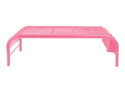 Mind Reader Monitor Stand, Pink (MESHM-PNK)