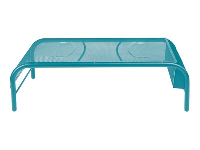 Mind Reader Monitor Stand, Turquoise (MESHM-TUR)