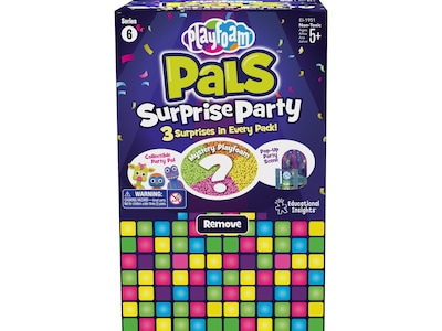 Playfoam Pals Surprise Party Set, Assorted Colors, 24/Pack (EI-1951)