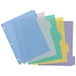 Avery Big Tab Write & Erase Plastic Dividers, 5-Tab, Multicolor (16170)