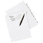 Avery Big Tab Write & Erase Plastic Dividers, 8 Tabs, White (16371)