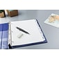 Avery Big Tab Write & Erase Plastic Dividers, 5 Tabs, White (16370)