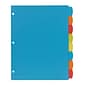 Avery Big Tab Write & Erase Plastic Dividers, 8 Tabs, Bright Multicolor (16130)