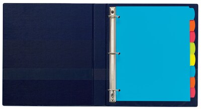 Avery Big Tab Write & Erase Plastic Divider, 8 Tabs, Multicolor, 1 Set (16130)