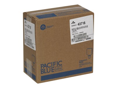 Pacific Blue Ultra Antibacterial Foaming Hand Soap,  40.5 Oz., 3/Carton (43716)