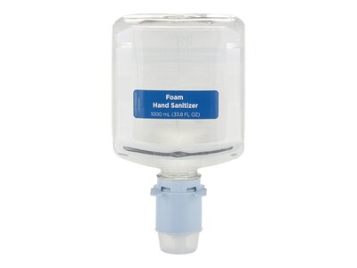 Commercial Dispensing Pacific Blue 1000 mL. Foaming Hand Sanitizer Dispenser Refill, Fragrance Free,