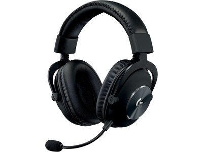 Logitech PRO X 981-000817 Wired Over-the-Ear Gaming Headset, Black