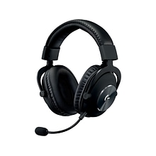 Logitech PRO X 981-000817 Wired Over-the-Ear Gaming Headset, Black