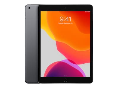 Apple iPad 7th Generation 10.2 Tablet, 32GB, WiFi, Space Gray (MW742LL/A)
