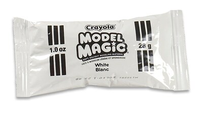 Crayola Model Magic White Classpack, 1-oz. Packages, White, 75/Pk (23-6001)