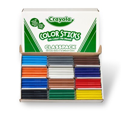 Crayola Classpack Non-Washable Markers, Fine, Assorted Colors, 200