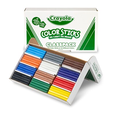 Crayola Classpack Regular Crayons, 8 Colors, 800/BX, Assorted