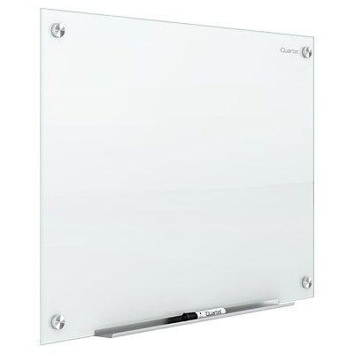 Quartet Infinity Magnetic Glass Dry-Erase Whiteboard, White, 8 x 4 (G9648W)