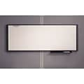 Quartet® Prestige® Total Erase® Cubicle Whiteboard, Graphite Frame, 4W x 1 1/2H (WM4818)