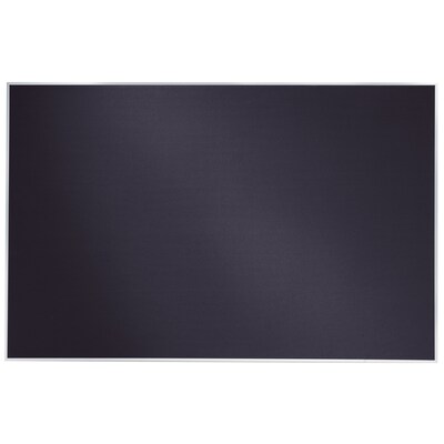 Quartet Matrix Gray Bulletin Board, Aluminum Frame, 31H x 48W (B4831)