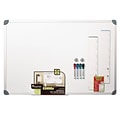 Quartet Magnetic Dry-Erase Board Whiteboard, Aluminum Frame, 3 x 2 (79378)