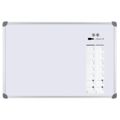 Quartet Magnetic Dry-Erase Board Whiteboard, Aluminum Frame, 3' x 2' (79378)