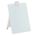 Quartet® Glass Dry-Erase Desktop Easel, White Surface, Frameless, 9W x 11H (GDE119)