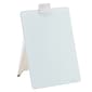 Quartet® Glass Dry-Erase Desktop Easel, White Surface, Frameless, 9"W x 11"H (GDE119)