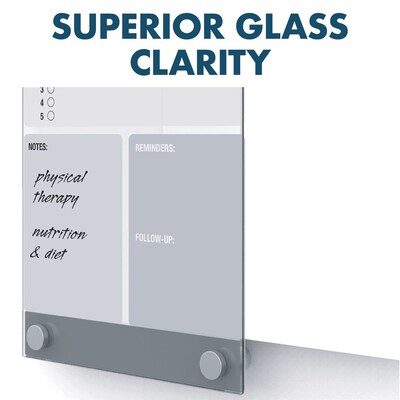 Quartet Infinity® Custom Glass Board, 8.5"x11" (GI8511)