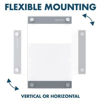 Quartet Infinity® Custom Glass Board, 36"x24" (GI3624)