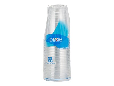 Dixie PETE Cold Cups, 16 oz., Clear, 500/Carton (CPET16DX)