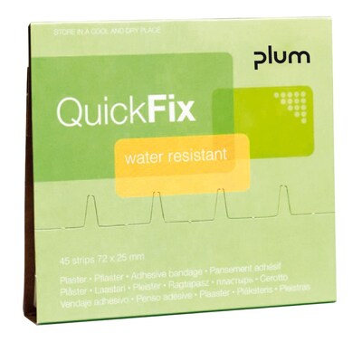 Plum Quickfix Waterproof Bandage Dispenser Refill, 2/Pack (5511-2)