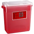 Bemis Sharps Container, 3 Gallon, Red, 12 Pack (303030-12)