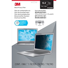 3M™ Privacy Filter for 13.3 Widescreen Laptop with COMPLY™ Attachment System (16:9) (PF133W9B)