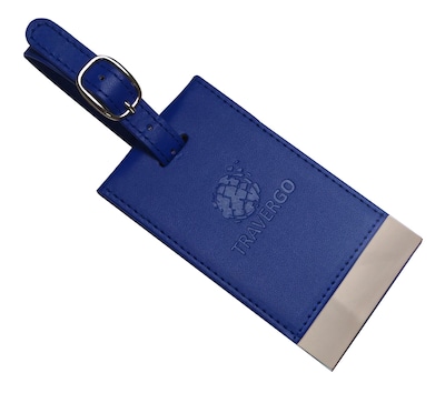 Travergo Magnetic Luggage Tag, Blue (TR1260BL)