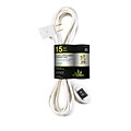 GoGreen Power Remote Control Switch Extension Cord, White (GG-24215WH)