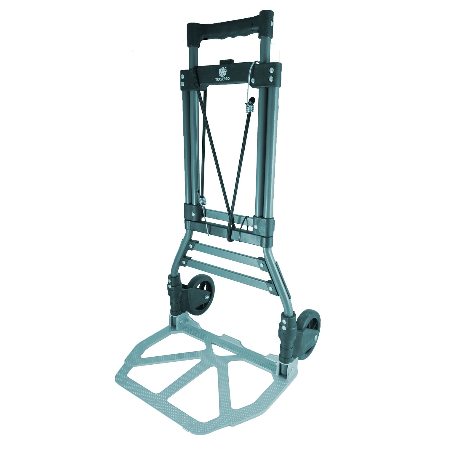Go Green Power Travergo Luggage Hand Cart, 150 lbs. Capacity, Gray (TR1800)