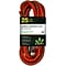 GoGreen Power 25 Indoor/Outdoor Extension Cord, 16 AWG, Orange (GG-13725)