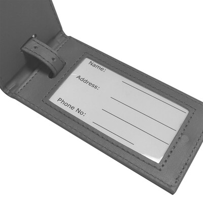 GoGreen Power Travergo Luggage Tag, Gray (TR1260GY)